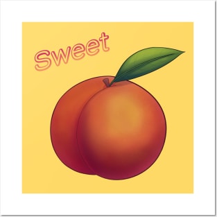 Sweet Peach Posters and Art